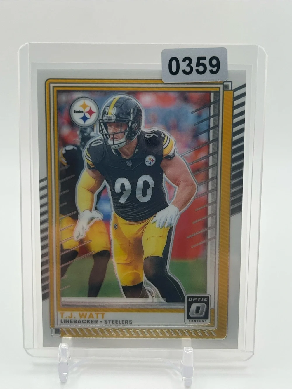 T.J. Watt Pittsburgh Steelers Football Card 🏈